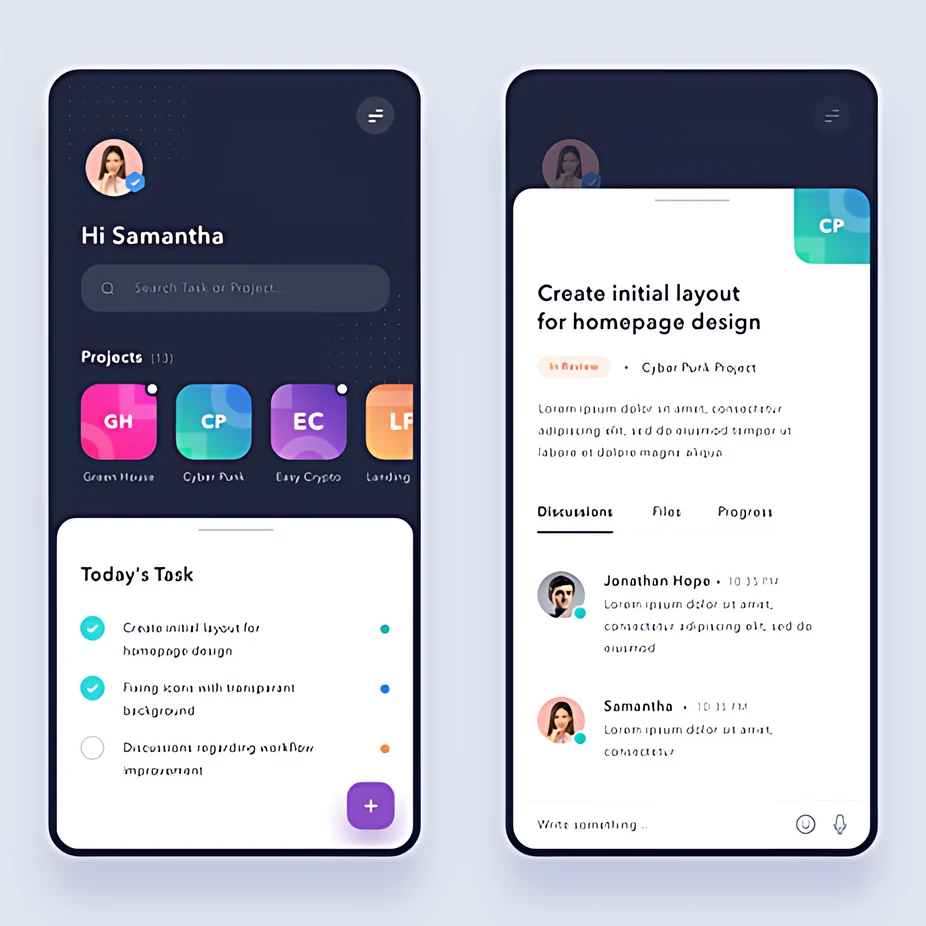 Mobile Apps example