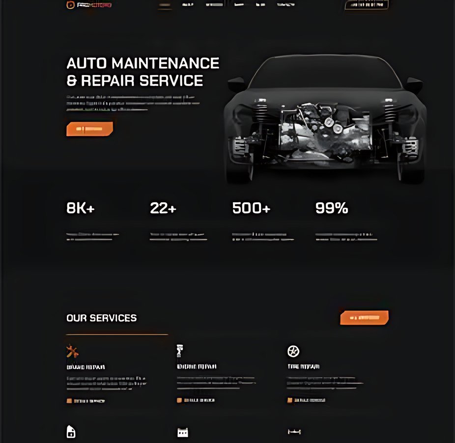 Website Development example