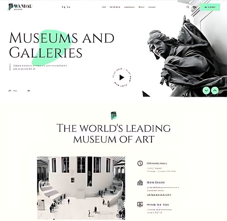 Website Development example