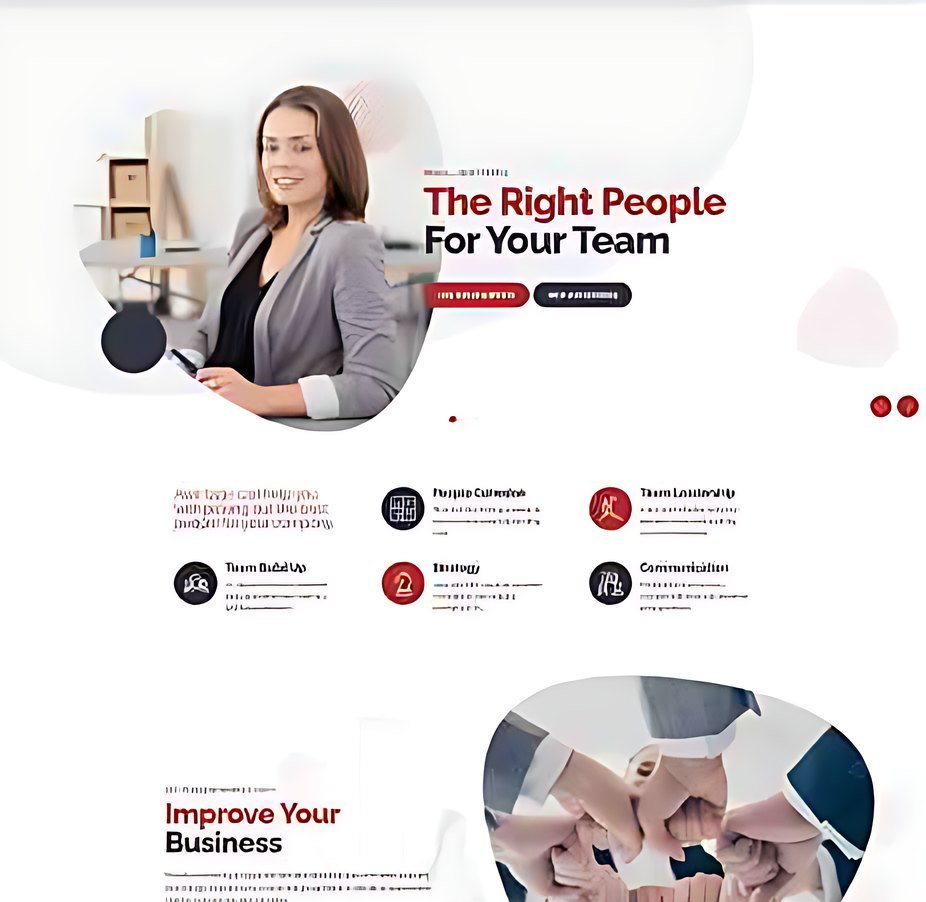 Website Development example
