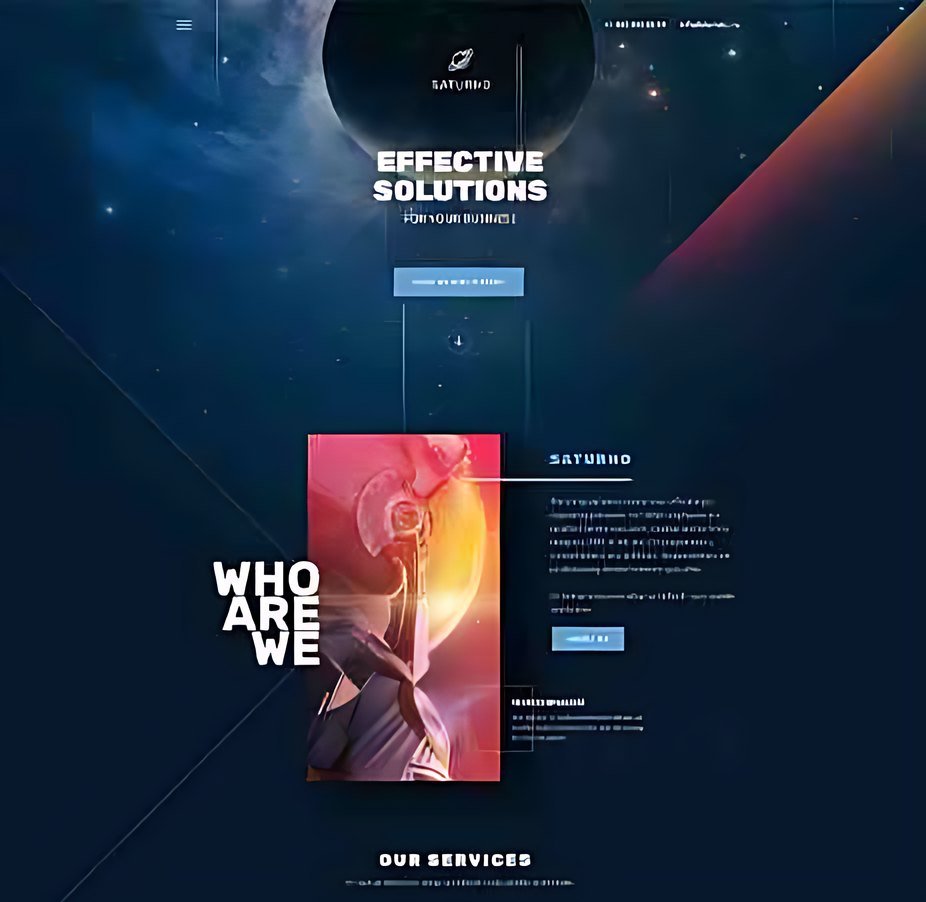 Website Development example