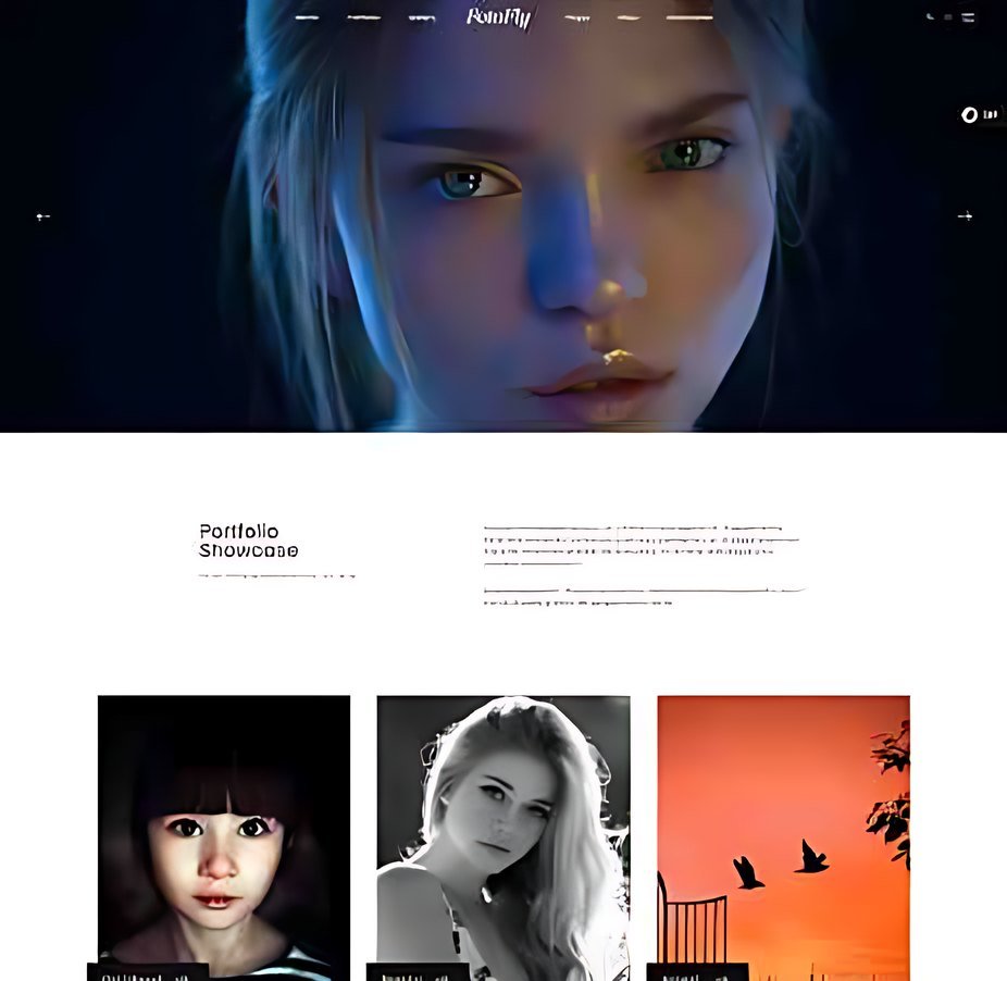 Website Development example