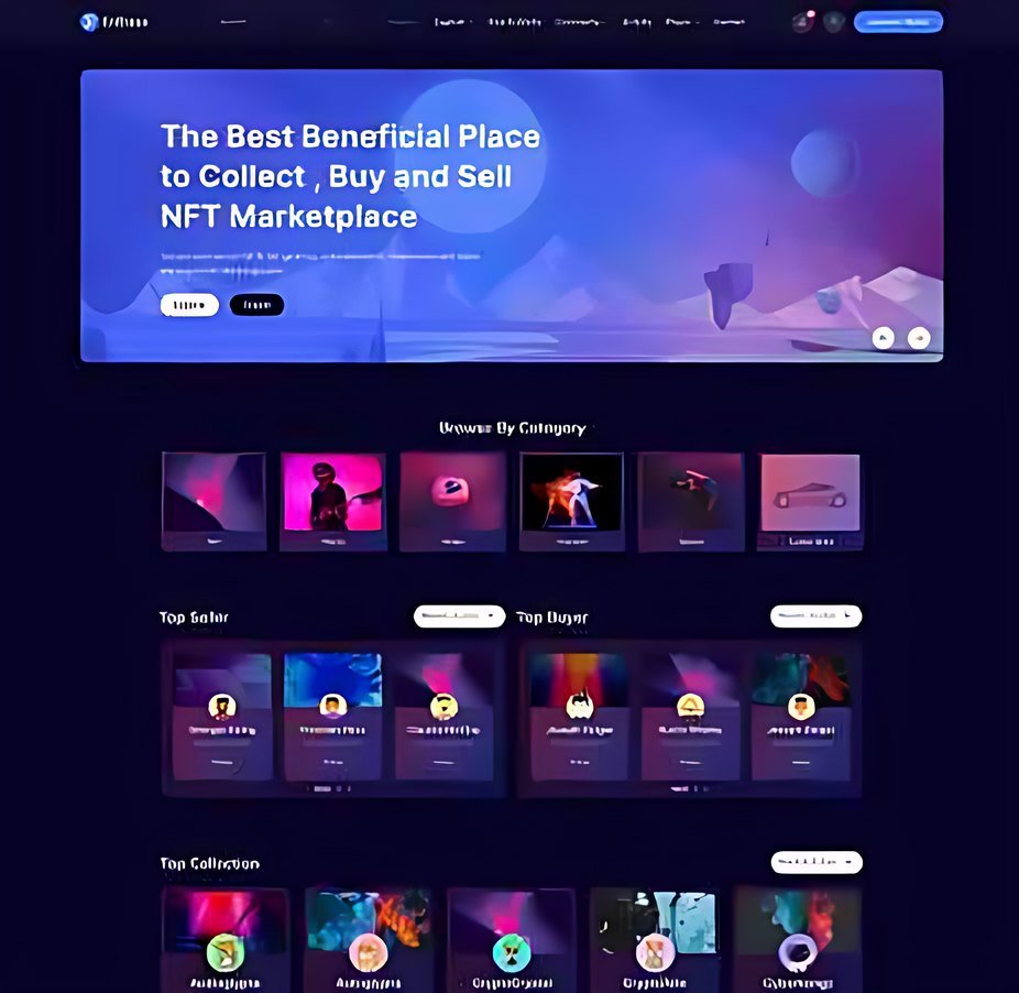 Website Development example