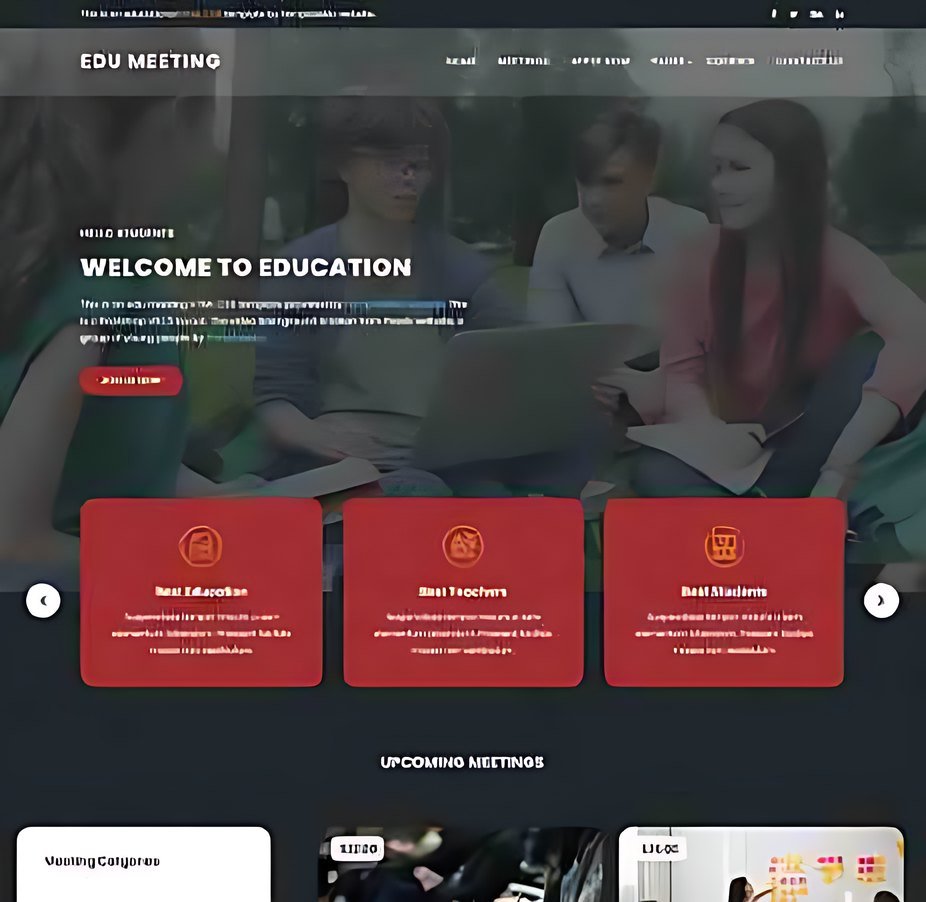 Website Development example