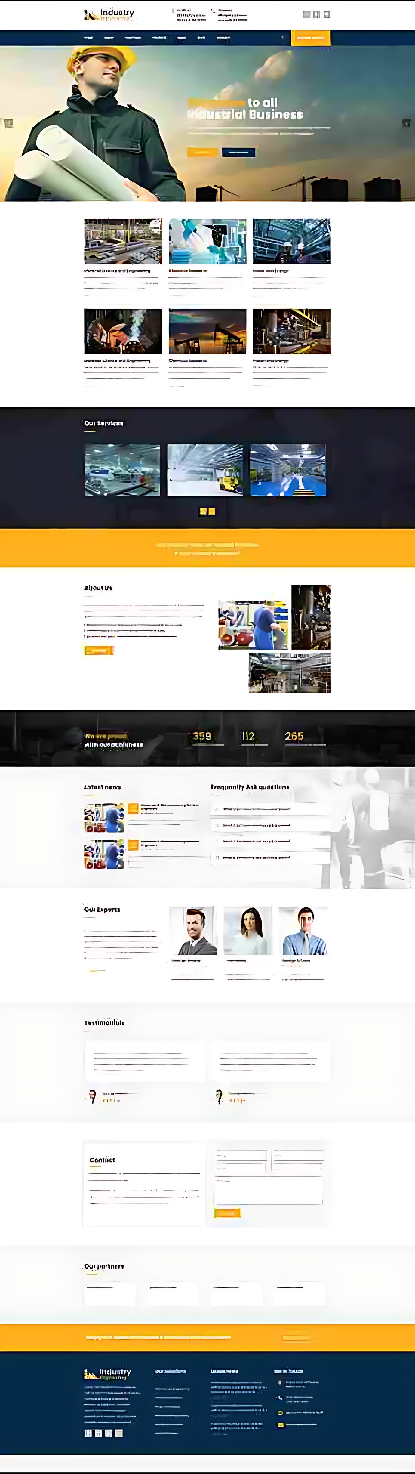 Business website